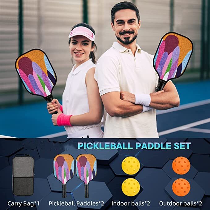 Carbon Fiber Pickleball Paddle-PB003 - Image 7