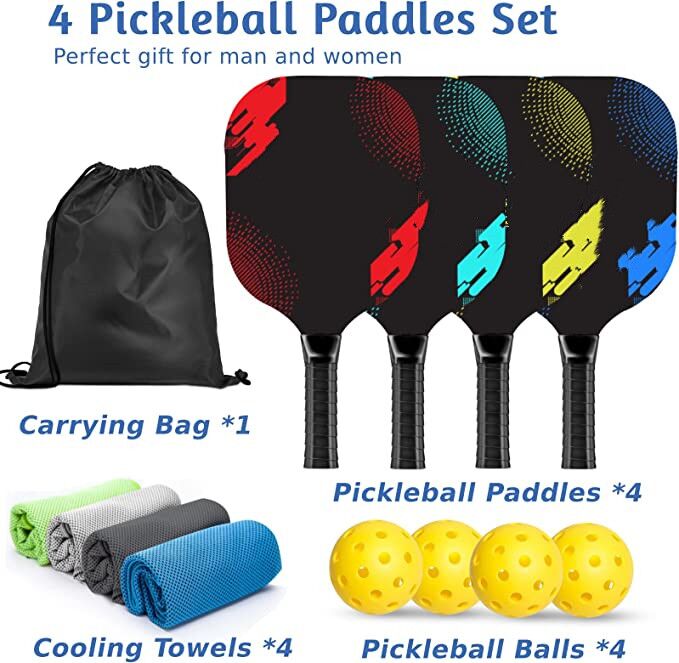 Carbon Fiber Pickleball Paddle-PB009 - Image 5